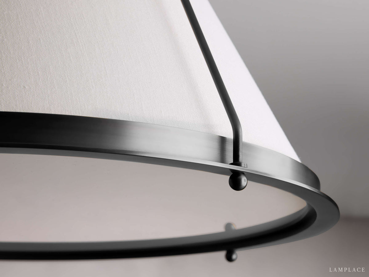 Shelton Dual Weave Flush Mount