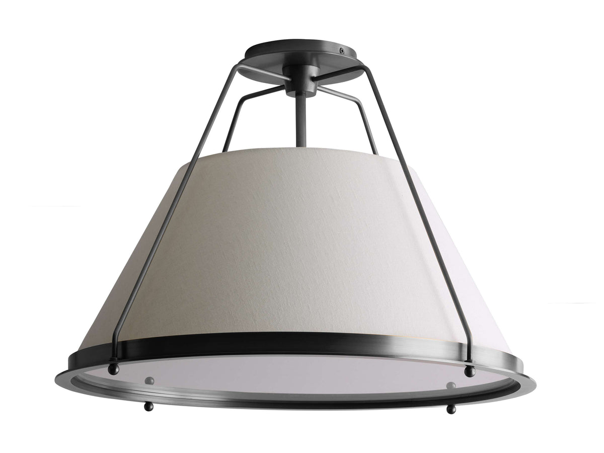 Shelton Dual Weave Flush Mount