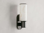 Harlin Sculpted Alabaster Wall Sconce