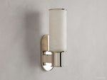 Harlin Sculpted Alabaster Wall Sconce