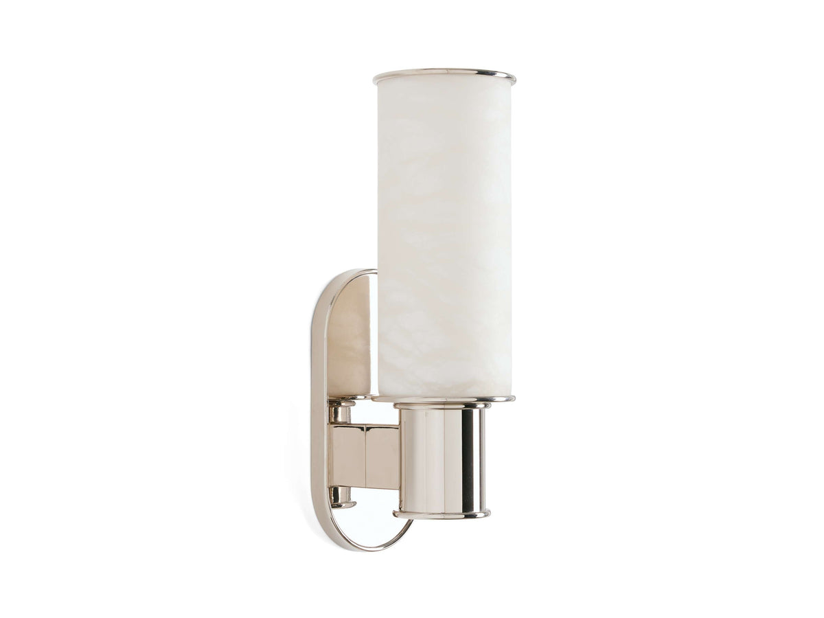 Harlin Sculpted Alabaster Wall Sconce