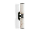 Harlin Sculpted Alabaster Wall Sconce