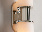 Harlin Sculpted Alabaster Wall Sconce