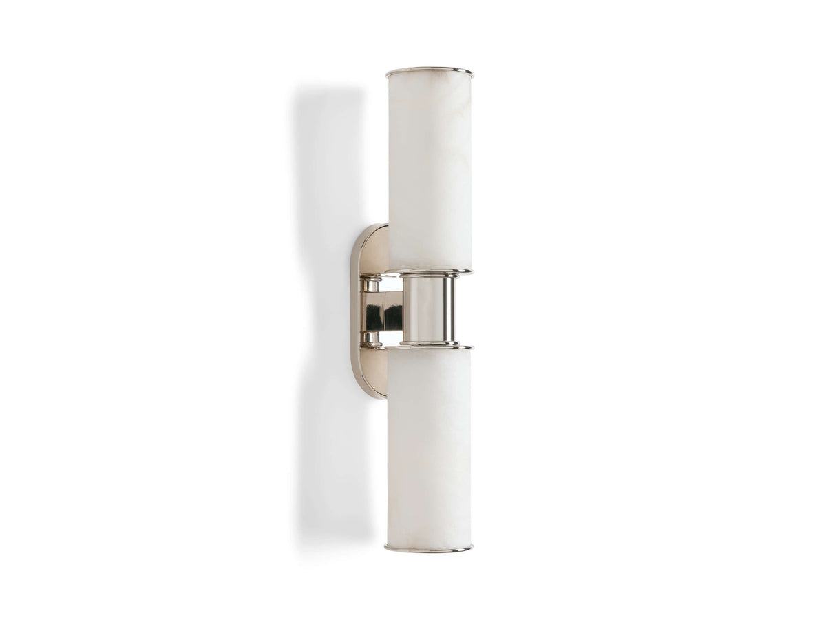 Harlin Sculpted Alabaster Wall Sconce