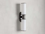 Harlin Milk Glass Wall Sconce