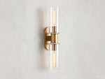 Harlin Clear Glass Wall Sconce