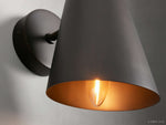 Elih Antique Lacquer Wall Sconce