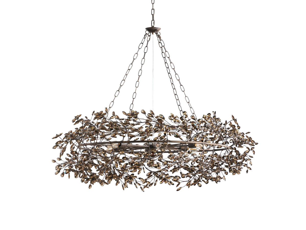 Fiore Delicate Flower Crown Chandelier