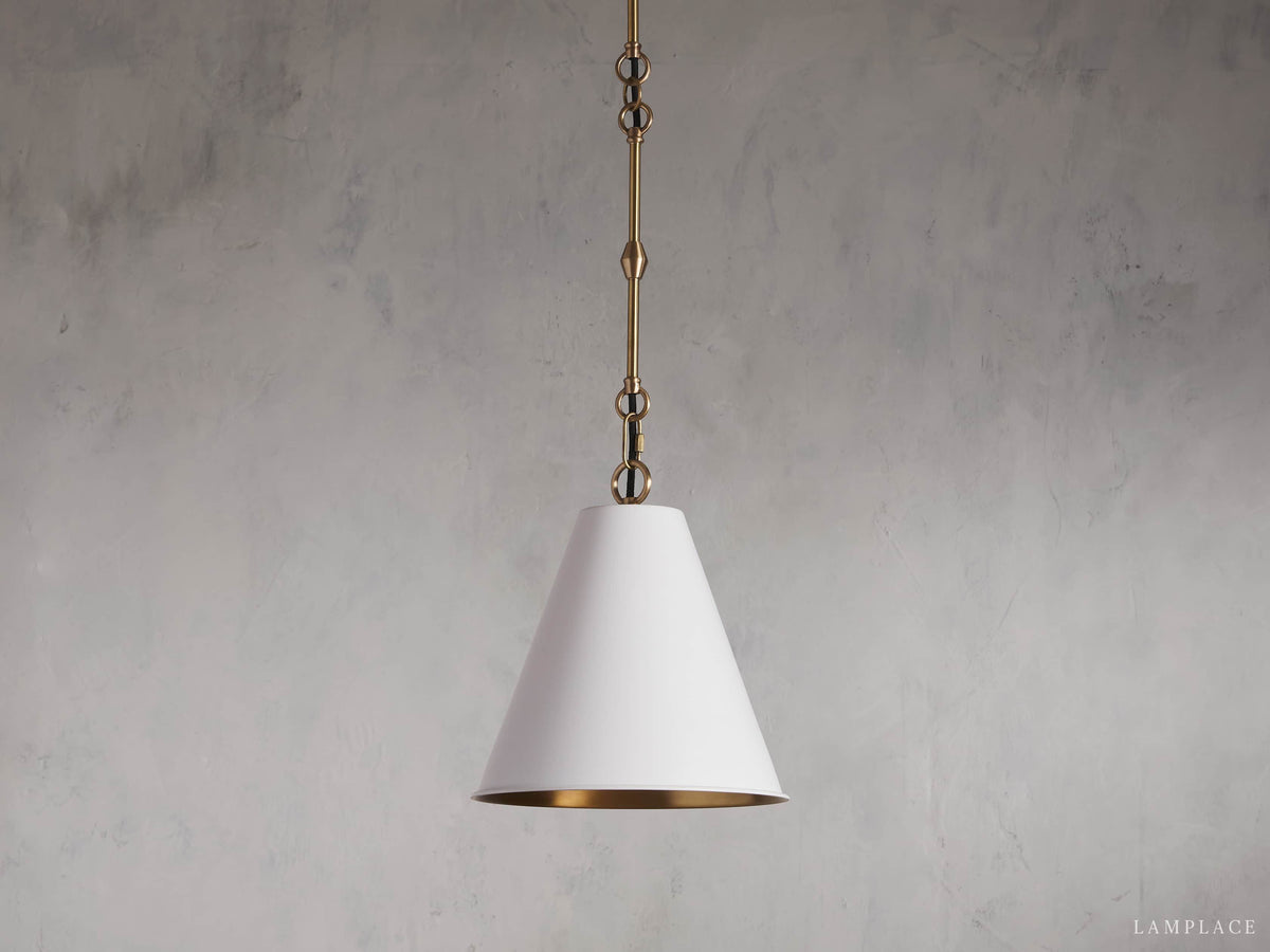 Watley Metallic Cone Pendant Light