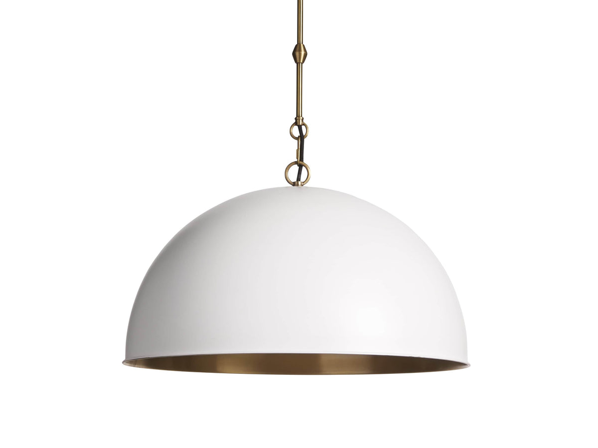 Watley Metallic Dome Pendant Light