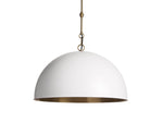 Watley Metallic Dome Pendant Light