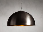 Watley Metallic Dome Pendant Light
