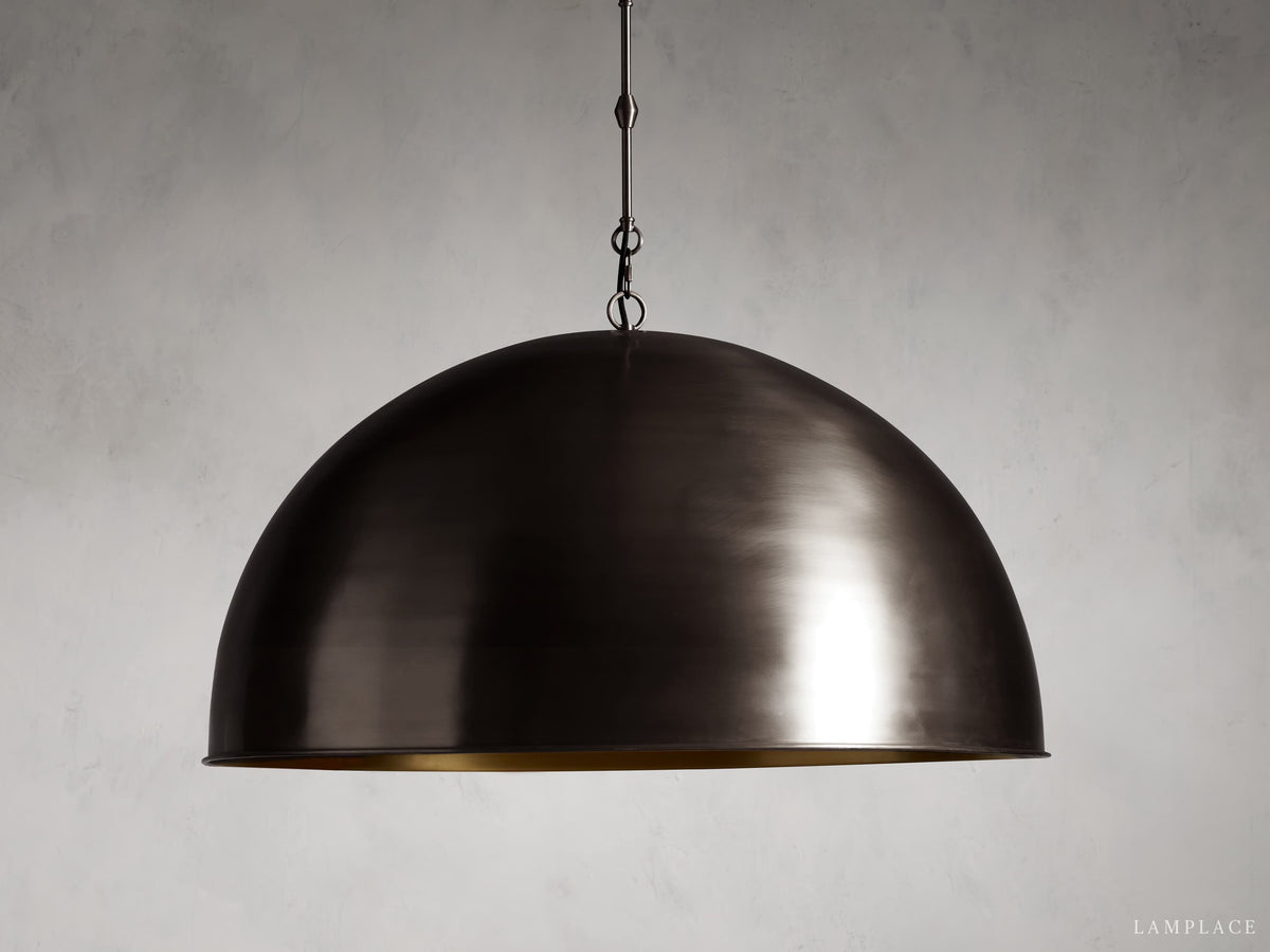 Watley Metallic Dome Pendant Light