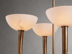 Saguaro Alabaster Patina Round Chandelier