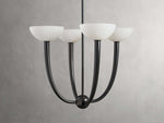 Saguaro Alabaster Patina Round Chandelier