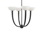 Saguaro Alabaster Patina Round Chandelier