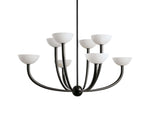 Saguaro Alabaster Patina Round Chandelier