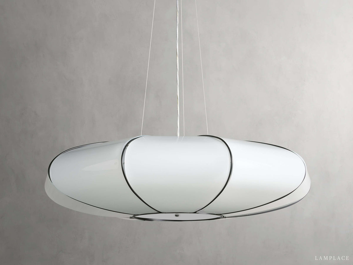 Nuvola Glass Craft Round Chandelier