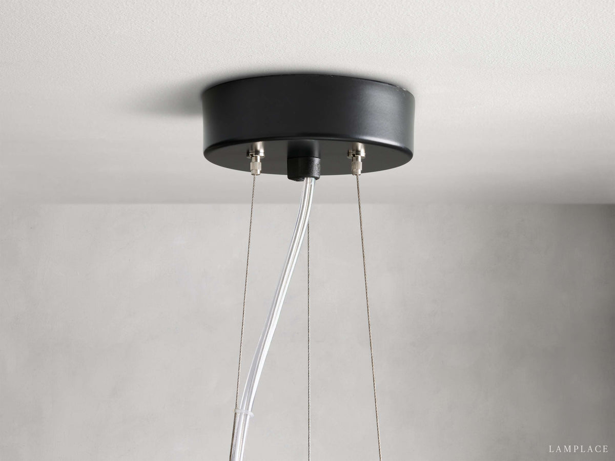 Nuvola Glass Craft Round Chandelier