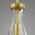 Rain Aura Glass Rectangular Chandelier 36"