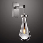 Rain Aura Glass Wall Sconce
