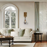 Rain Aura Glass Wall Sconce