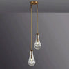 Rain Aura Glass Round Chandelier 5"
