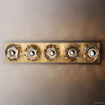 Boule De Radiant Crystal Linear Wall Sconce