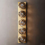 Boule De Radiant Crystal Linear Wall Sconce