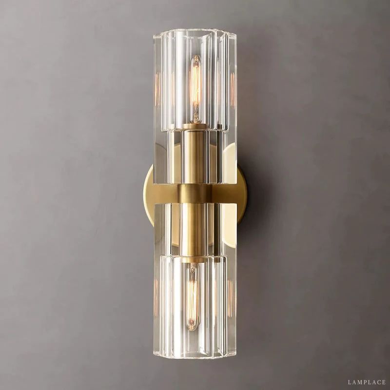 Arcachon Gear Crystal Linear Wall Sconce