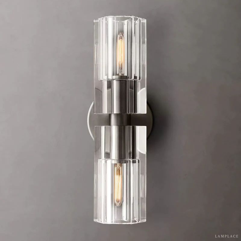 Arcachon Gear Crystal Linear Wall Sconce