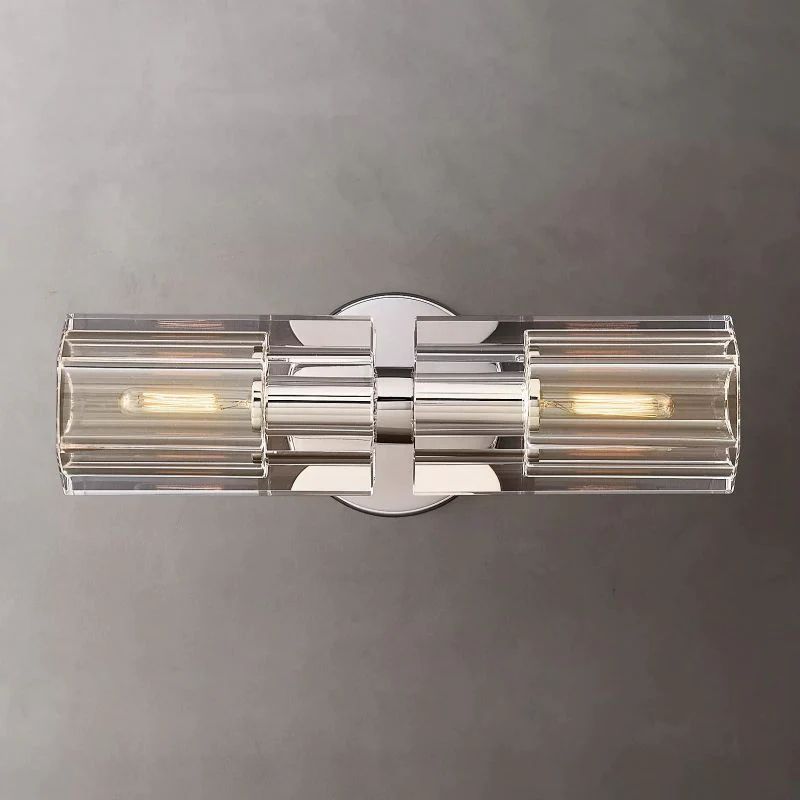 Arcachon Gear Crystal Linear Wall Sconce