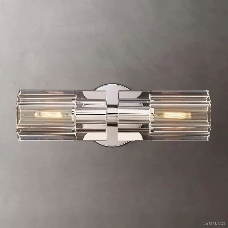 Arcachon Gear Crystal Linear Wall Sconce