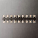 Arcachon Gear Crystal 18-Light Wall Sconce