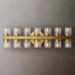 Arcachon Gear Crystal 14-Light Wall Sconce