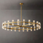 Arcachon Gear Crystal Round Chandelier 48"