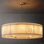 San Marco Vintage Alabaster Round Chandelier 60"