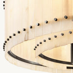 San Marco Vintage Alabaster Round Chandelier 60"