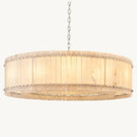 San Marco Vintage Alabaster Round Chandelier 60"
