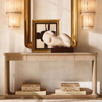 San Marco Vintage Alabaster Round Wall Sconce