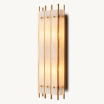 San Marco Vintage Alabaster Rectangular Wall Sconce