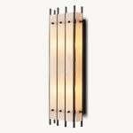 San Marco Vintage Alabaster Rectangular Wall Sconce