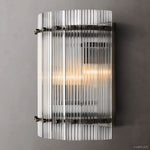 San Marco Vintage Glass Round Wall Sconce
