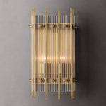 San Marco Vintage Glass Rectangle Wall Sconce