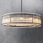 San Marco Vintage Glass Round Chandelier 60"