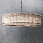 San Marco Vintage Glass Round Chandelier 60"
