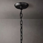 San Marco Vintage Glass Two-Tier Round Chandelier 60"