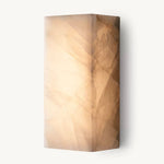 Rivage Veined Alabaster Wall Sconce