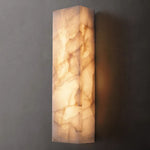 Rivage Veined Alabaster Wall Sconce