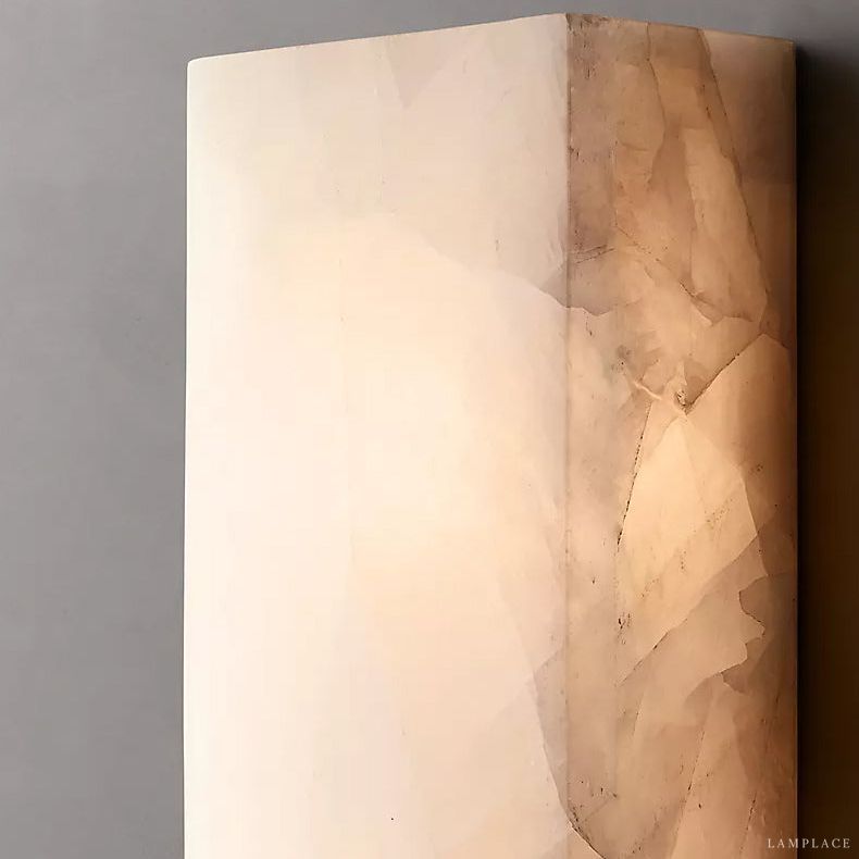 Rivage Veined Alabaster Wall Sconce